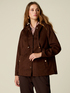 Parka in tessuto morbido con cappuccio image number 0