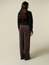 Corduroy palazzo pants image number 1