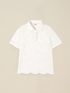 Lace polo t-shirt image number 3