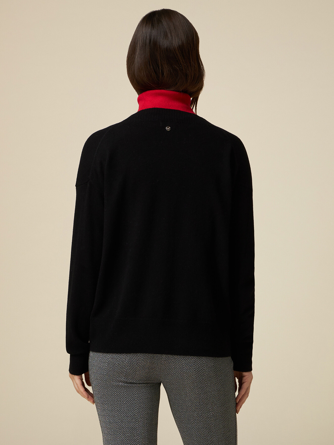 C&aacute;rdigan de lana/cachemir image number 1