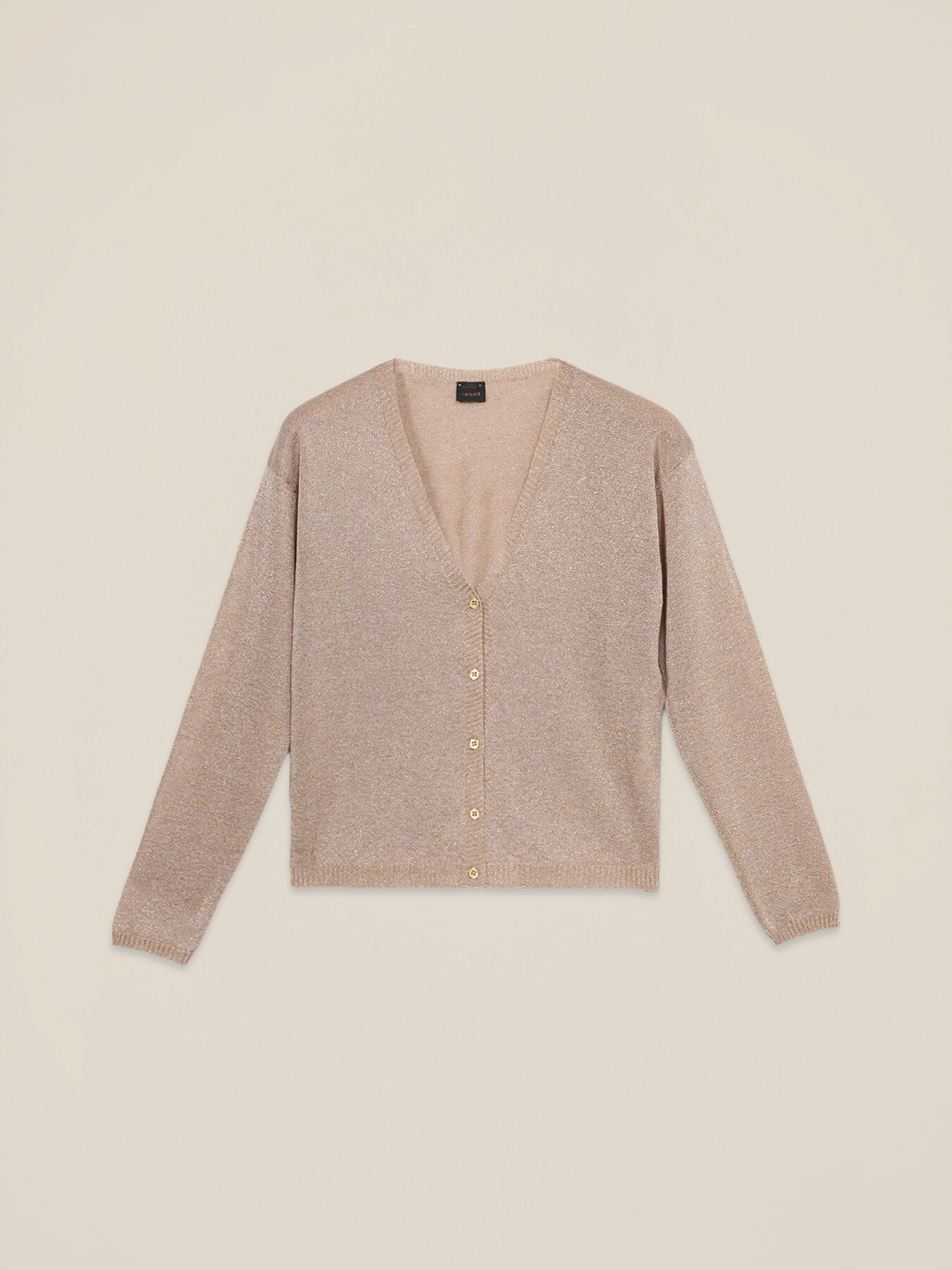 Fine knit viscose blend cardigan image number 3