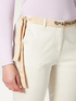 Fabric belt with set stones image number 0