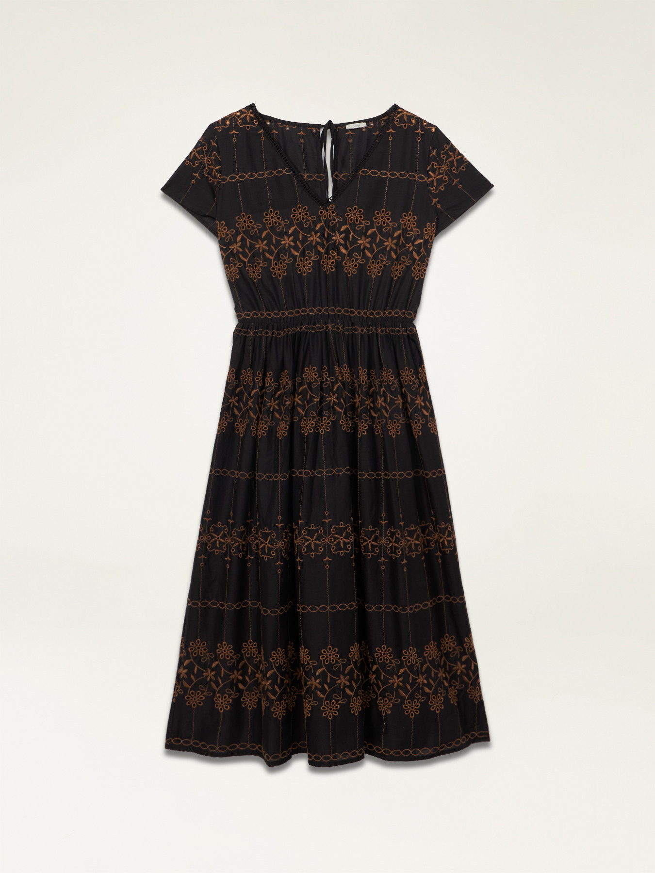 Midikleid mit Stickerei image number 4