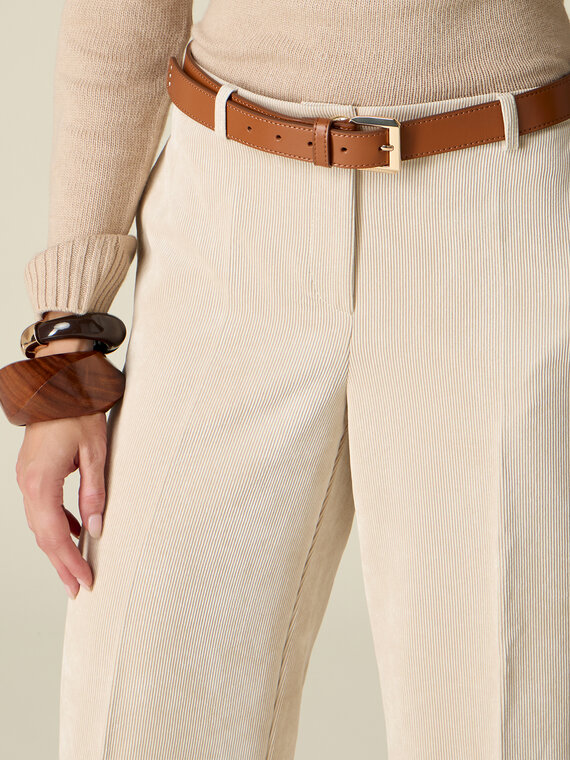 Genuine leather belt