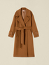 Wool blend double-breasted coat image number 3