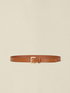 Genuine leather belt image number 0