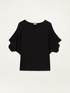 T-shirt with oversized sleeves image number 4