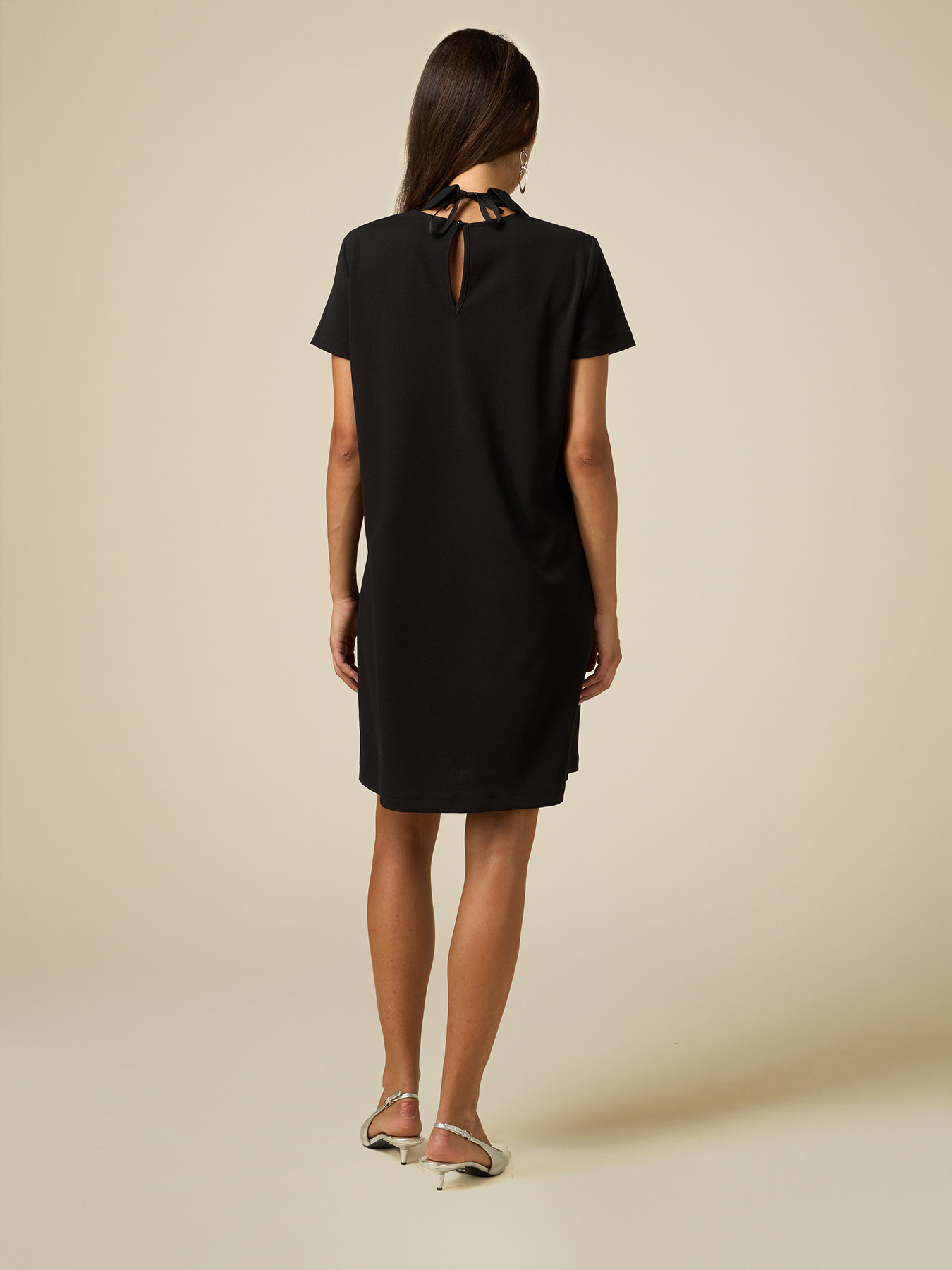 Vestito con colletto gioiello image number 1