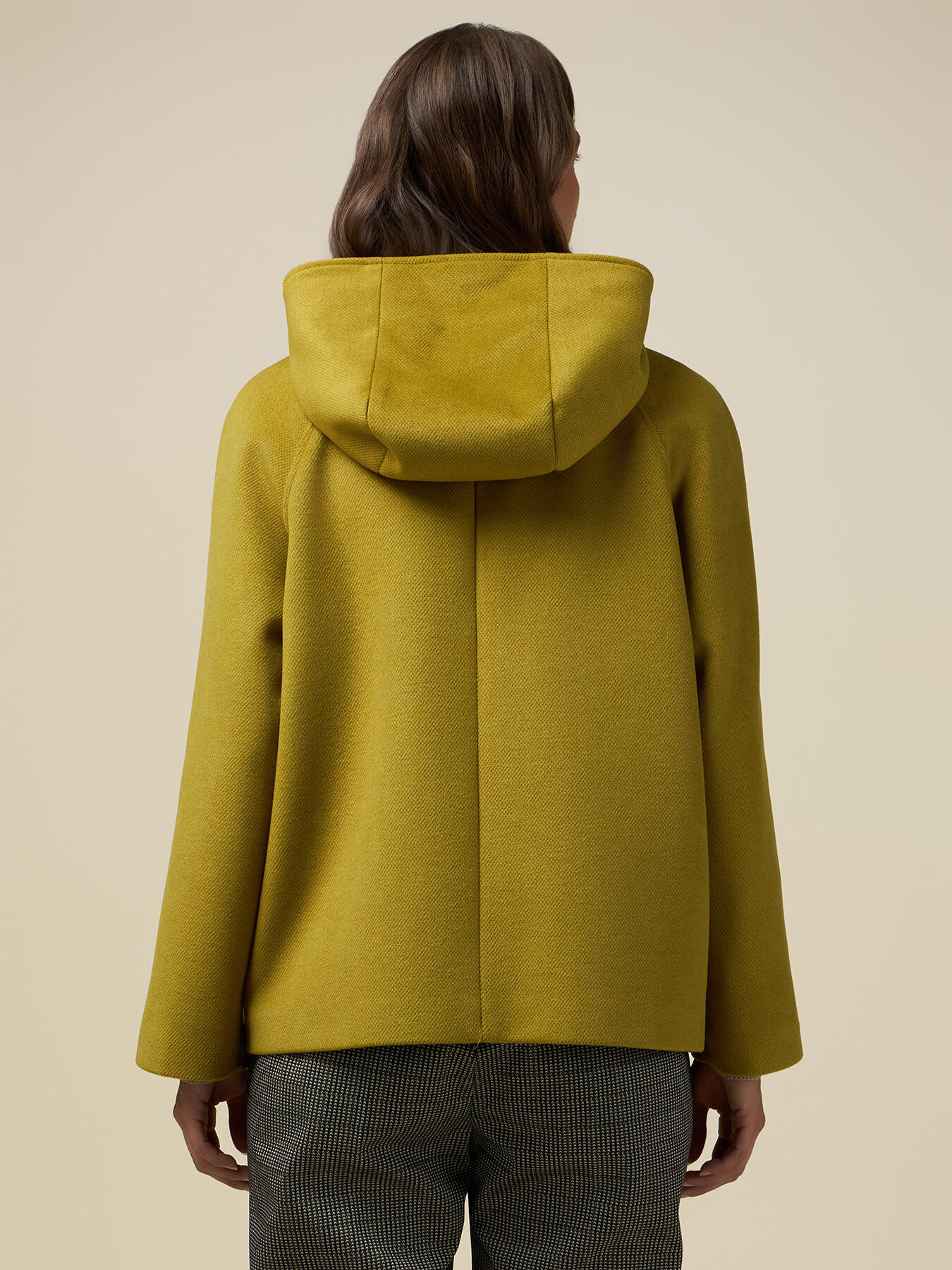 Short coat with hood image number 1