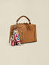 Shoulder bag with scarf, chain and mini pouch image number 3