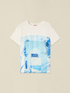 T-shirt bimati&egrave;re avec imprim&eacute; image number 3