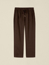 Joggers aus Leinen mit Kordelzug image number 4
