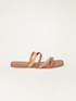 Flat sandals with straps image number 2