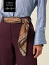 Belt with decorative scarf image number 0