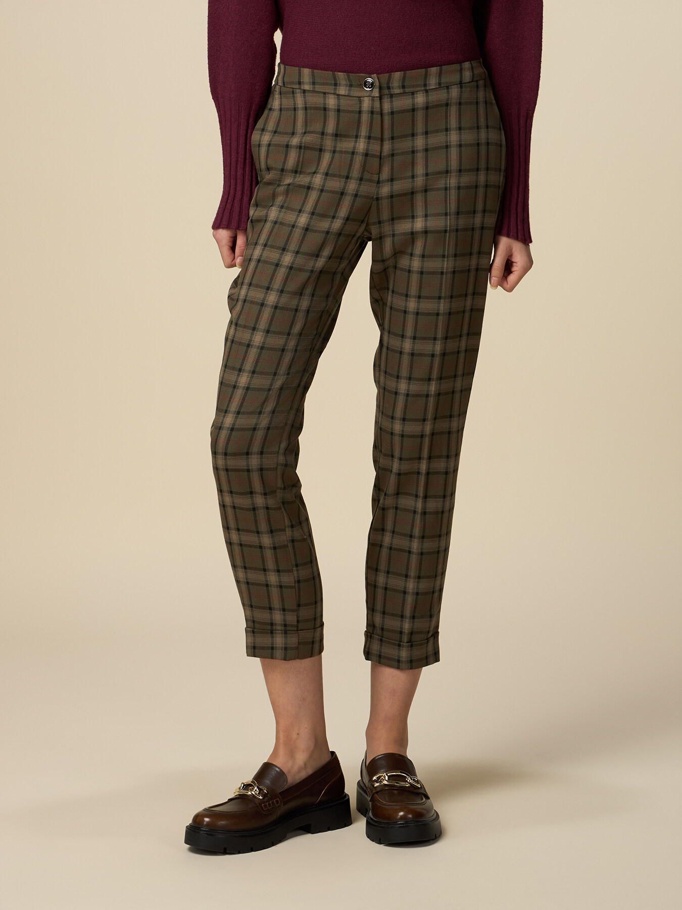 Pantaloni &icirc;n carouri image number 3