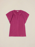 Kurzarm-Bluse aus Viskose image number 3