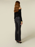 Flared Jeans mit elastischem Bund image number 1