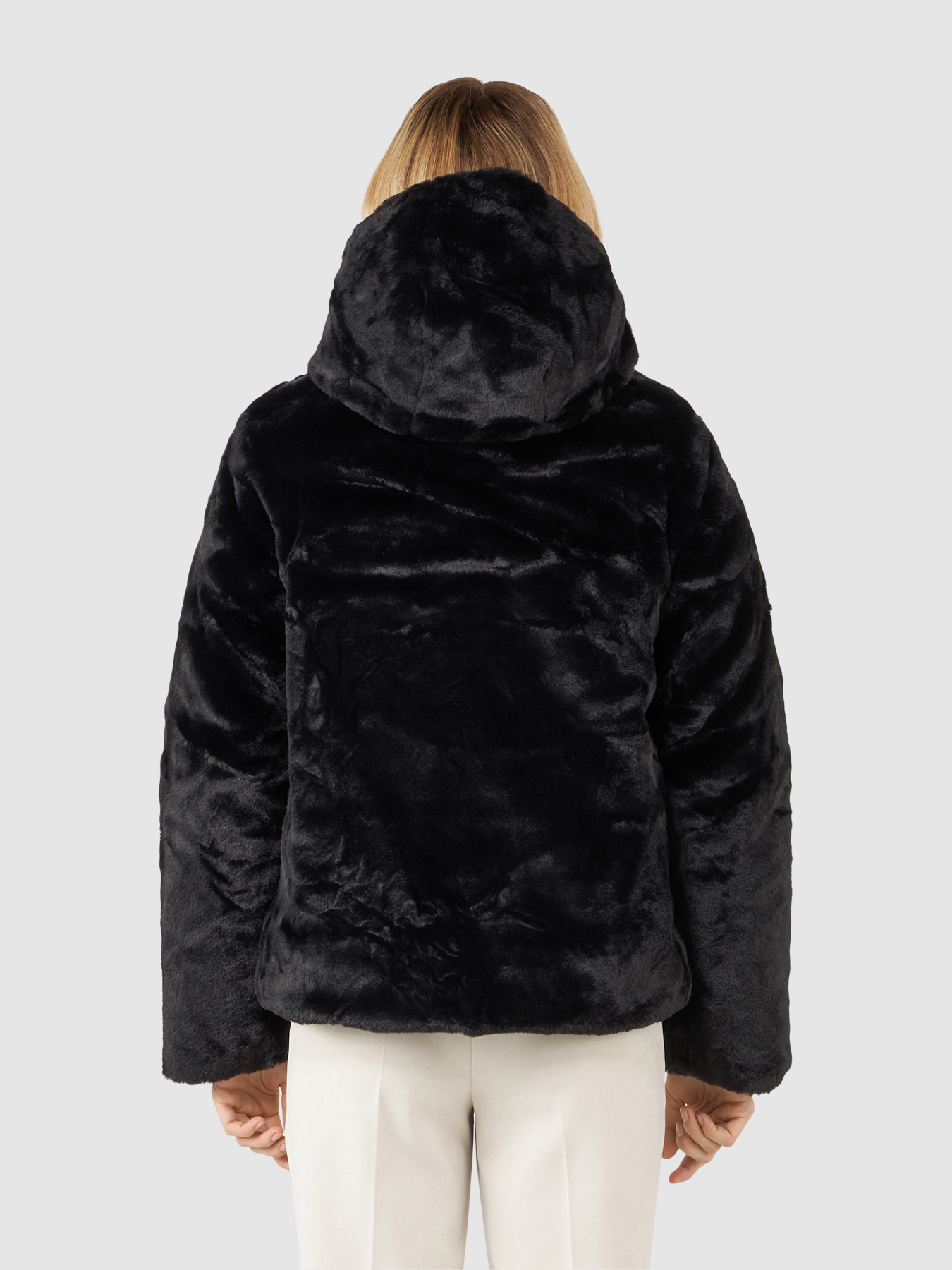 Pelliccia sintetica reversibile image number 4