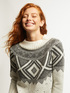 Jacquard-Pullover aus Wollgemisch image number 0