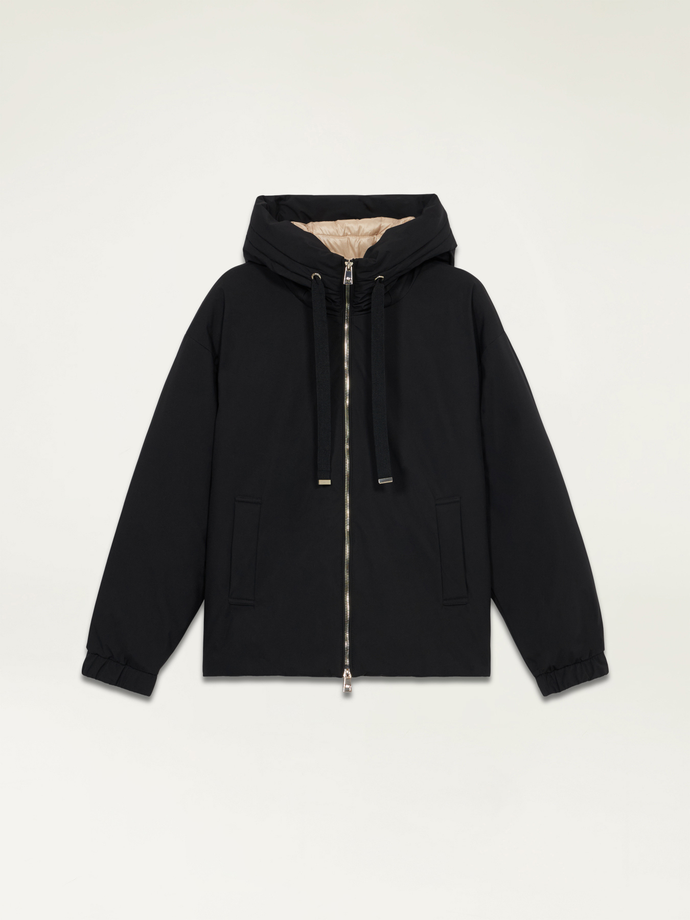 Smooth down jacket with hood image number 3