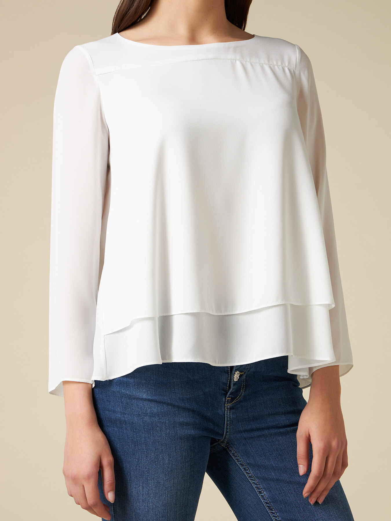 Bluse mit R&uuml;ckenausschnitt image number 2