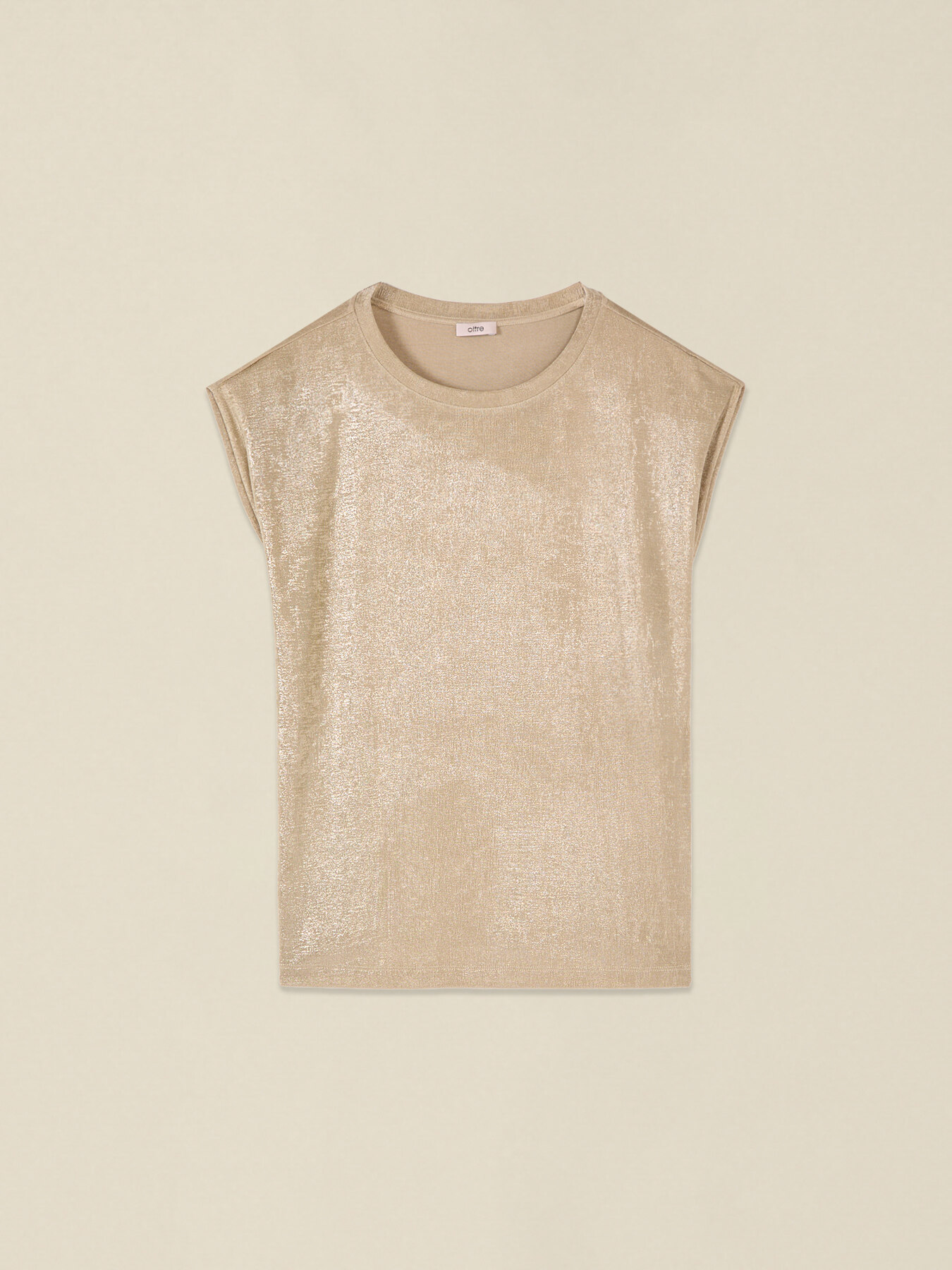 T-shirt effetto metallizzato image number 3