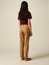 Cotton blend gabardine chinos image number 1