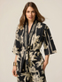 Kimono din bumbac cu model image number 0