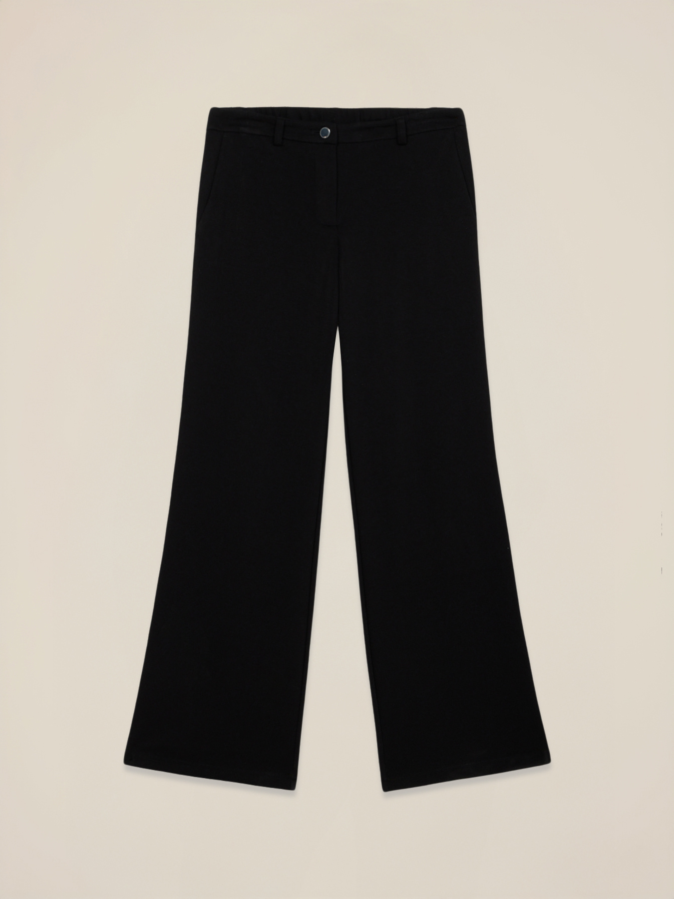 Pantaloni soft touch con tape laterale image number 4