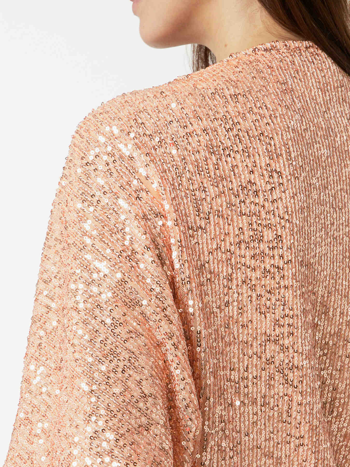 Coprispalle in paillettes image number 2