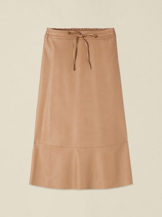 A-line midi skirt