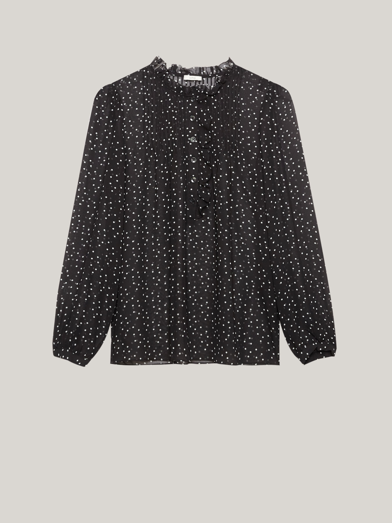 Gepunktete Bluse image number 3