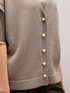 Oversized sleeveless cardigan image number 3