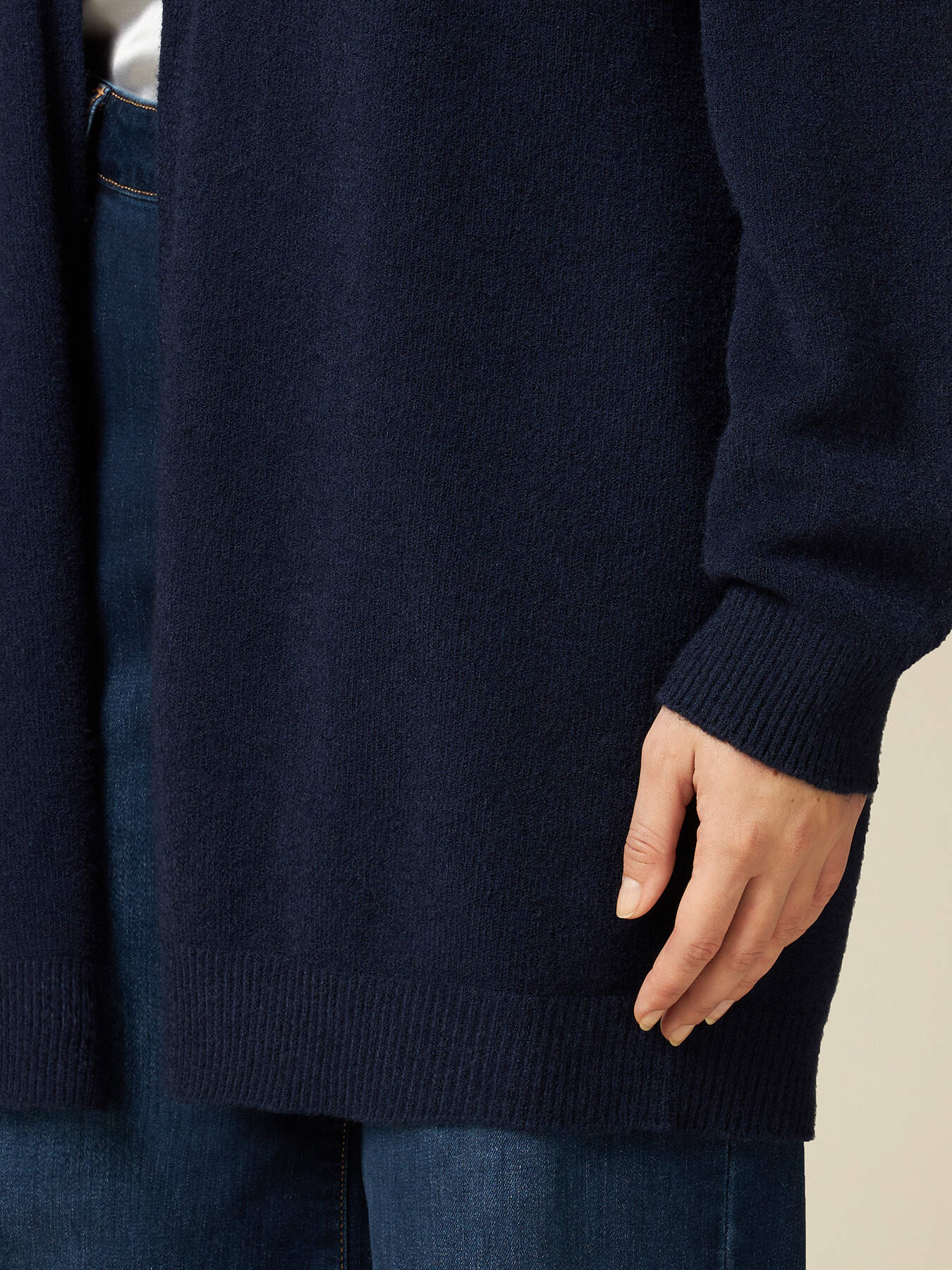 Oversize-Cardigan ohne N&auml;hte image number 2