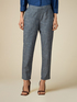 Pantaloni misto lino effetto denim image number 3