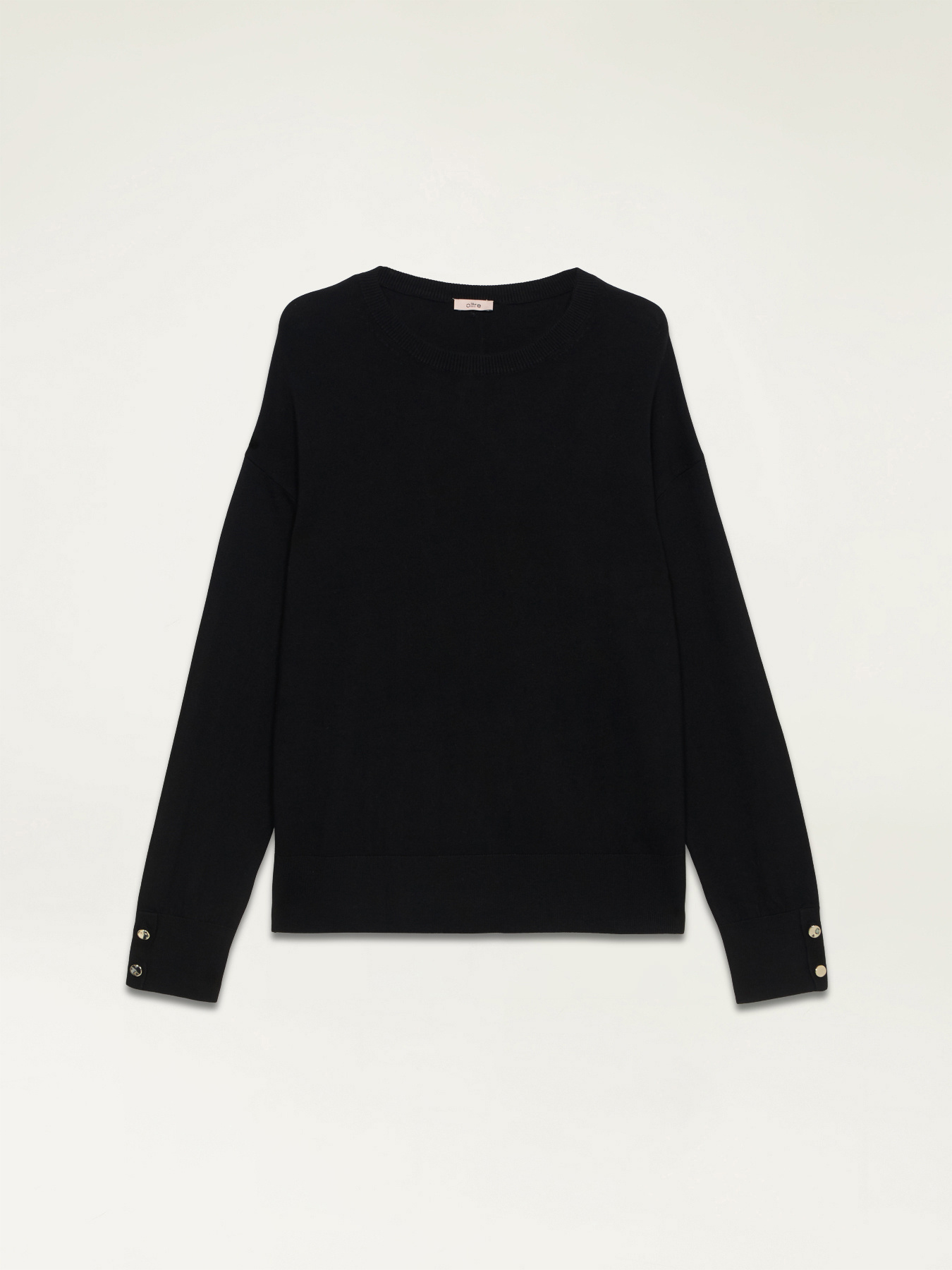 Pullover mit Knopfverschluss hinten image number 3