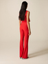 High-waisted flare pants image number 1