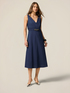 Popeline-Kleid mit Schmuck-Patch image number 3