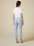 Stovepipe trousers with turn-up image number 1