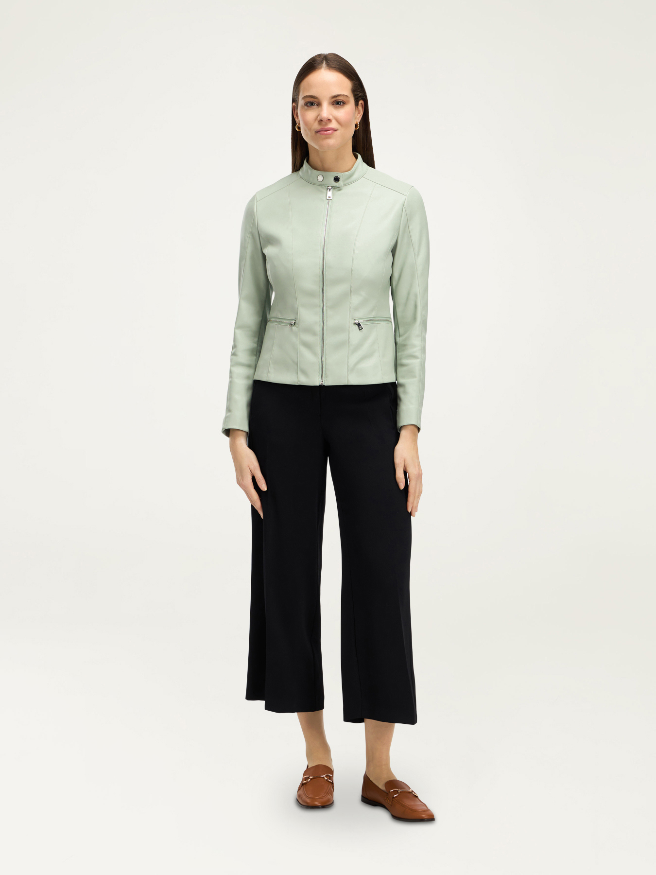 Blouson-Jacke in Leder-Optik image number 1