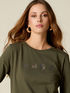 T-shirt with micro crystals image number 2