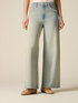 Palazzo jeans with embellishments image number 3