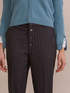 Pantalon modèle Dubaï à fines rayures image number 2
