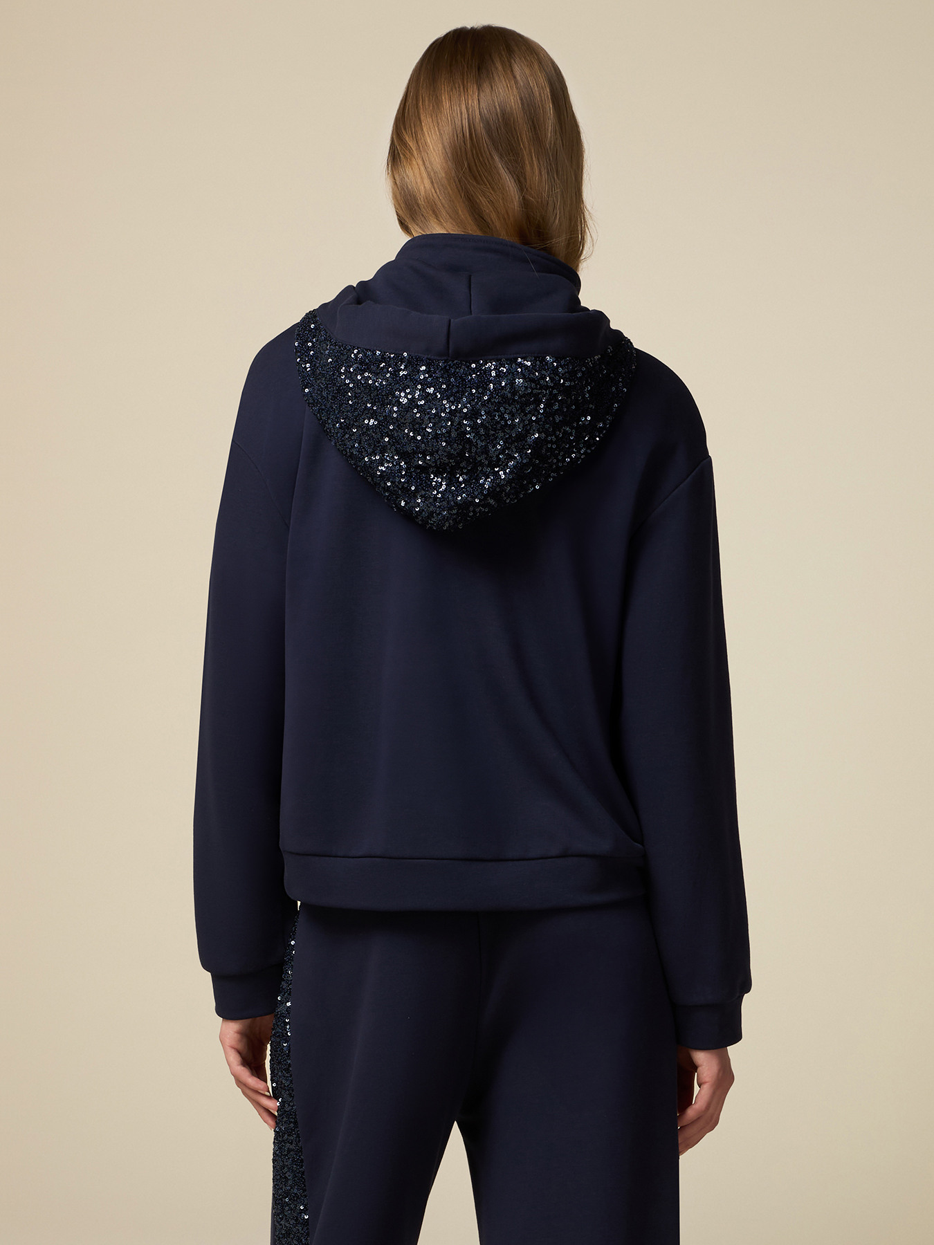 Sequinned hoodie image number 1
