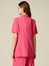 Short sleeve blazer with floral appliqu&eacute; image number 1