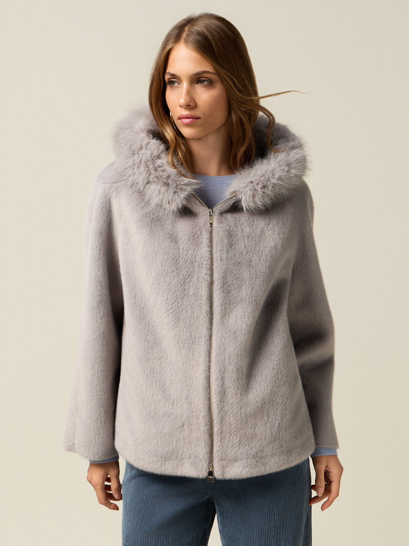 Parka court avec capuche image number 0