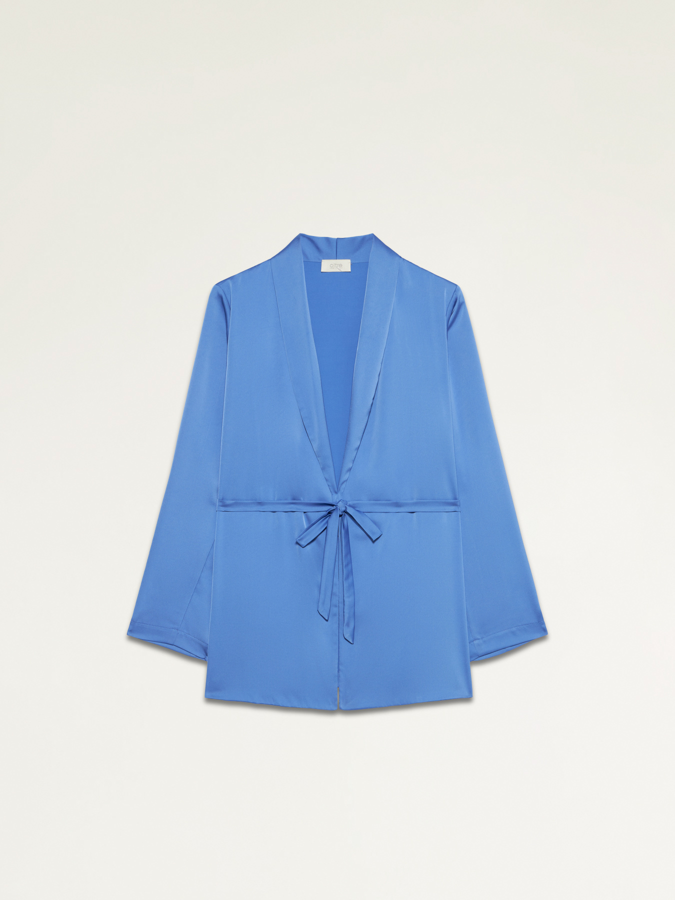 Giacca kimono in raso image number 4