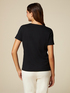 T-shirt eco-friendly con ricamo gioiello image number 1