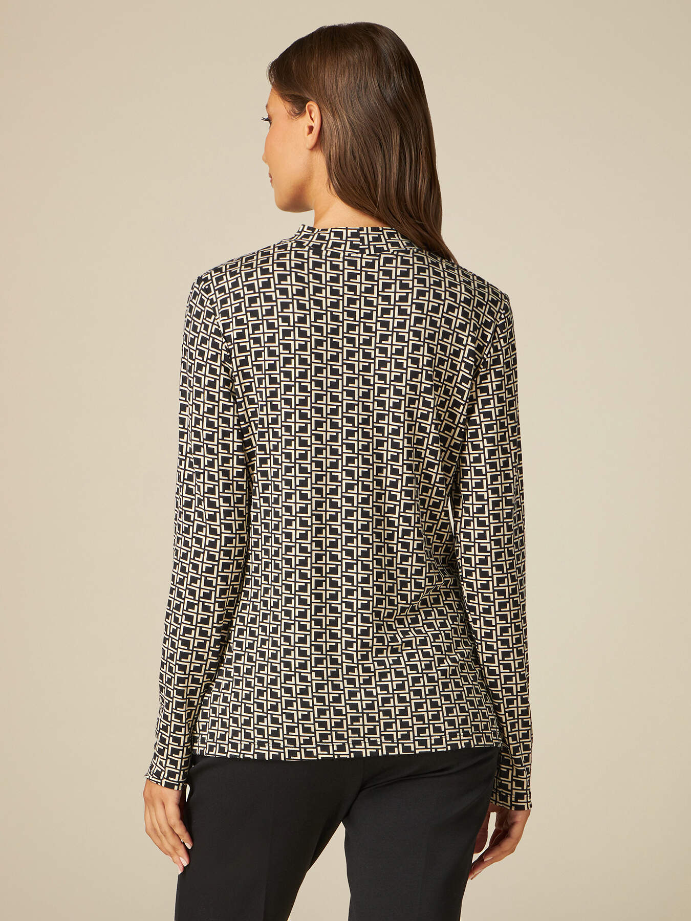 T-shirt &agrave; motif optique image number 1