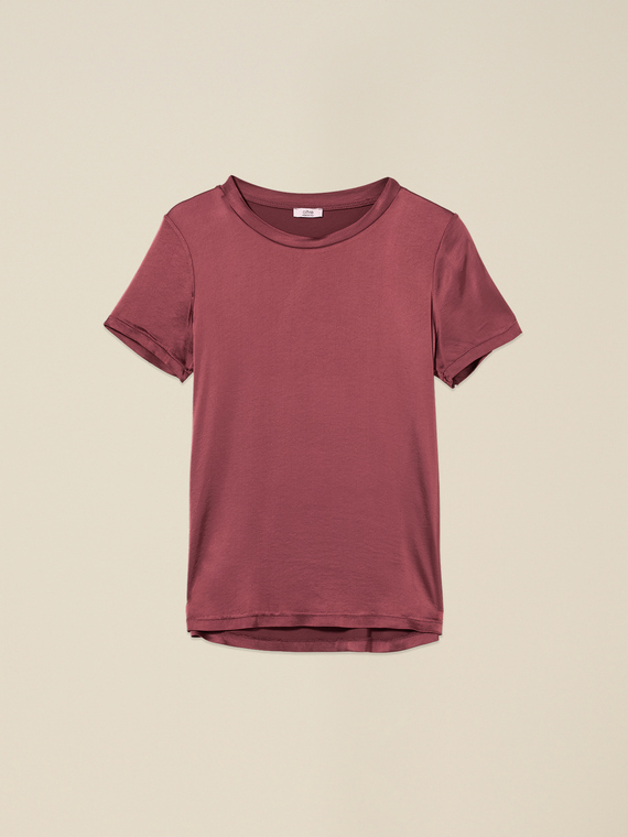 Blusa de raso mezcla viscosa